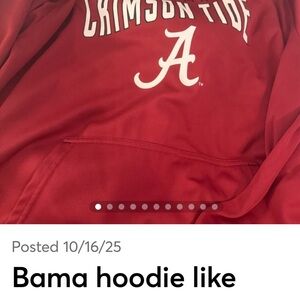 American Apparel Red Hoodie